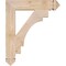Ekena Millwork Merced Arts & Crafts Smooth Bracket, Douglas Fir, 3 1/2"W x 20"D x 24"H BKT04X20X24MRC03SDF - alternate 4